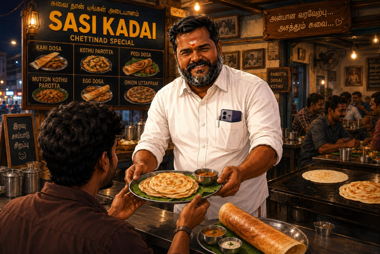 Sasi Kadai Chettinadu food special